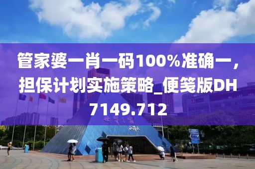 管家婆一肖一码100%准确一，担保计划实施策略_便笺版DH7149.712