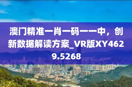 澳门精准一肖一码一一中，创新数据解读方案_VR版XY4629.5268
