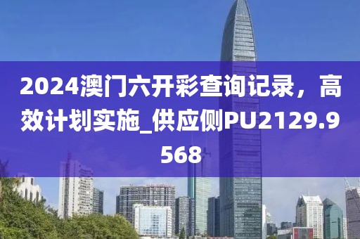2024澳门六开彩查询记录，高效计划实施_供应侧PU2129.9568