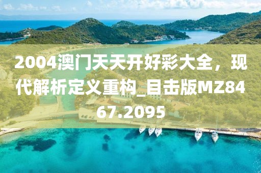 2004澳门天天开好彩大全，现代解析定义重构_目击版MZ8467.2095