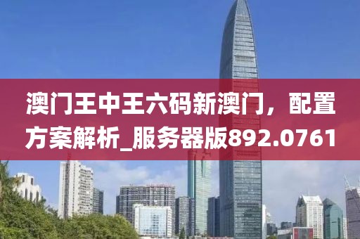 澳门王中王六码新澳门，配置方案解析_服务器版892.0761