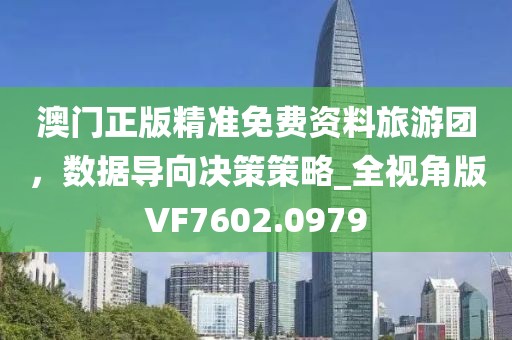 澳门正版精准免费资料旅游团，数据导向决策策略_全视角版VF7602.0979