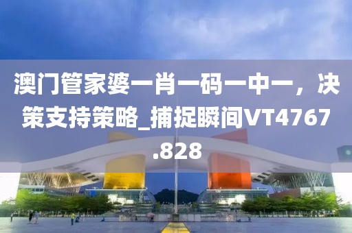 澳门管家婆一肖一码一中一，决策支持策略_捕捉瞬间VT4767.828