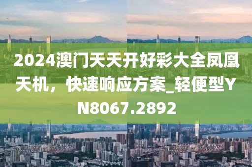 2024澳门天天开好彩大全凤凰天机，快速响应方案_轻便型YN8067.2892