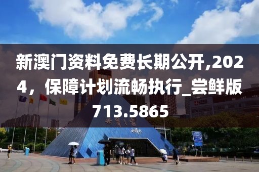 新澳门资料免费长期公开,2024，保障计划流畅执行_尝鲜版713.5865