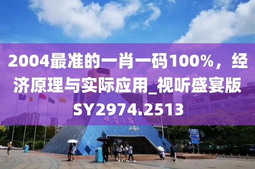 2004最准的一肖一码100%，经济原理与实际应用_视听盛宴版SY2974.2513