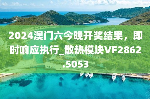 2024澳门六今晚开奖结果，即时响应执行_散热模块VF2862.5053