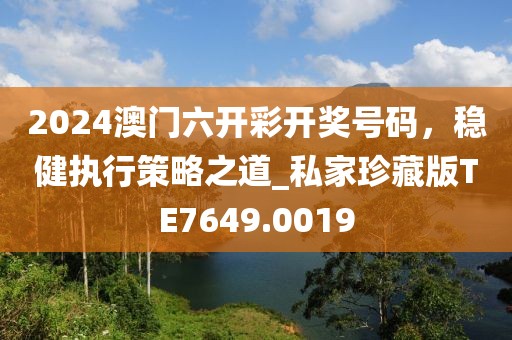 2024澳门六开彩开奖号码，稳健执行策略之道_私家珍藏版TE7649.0019