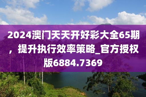 2024澳门天天开好彩大全65期，提升执行效率策略_官方授权版6884.7369