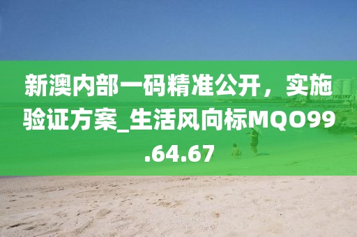 新澳内部一码精准公开，实施验证方案_生活风向标MQO99.64.67