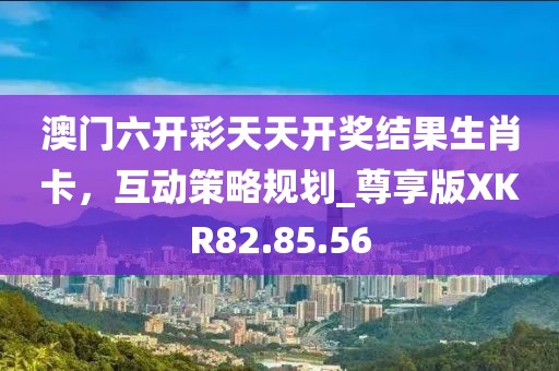 澳门六开彩天天开奖结果生肖卡，互动策略规划_尊享版XKR82.85.56