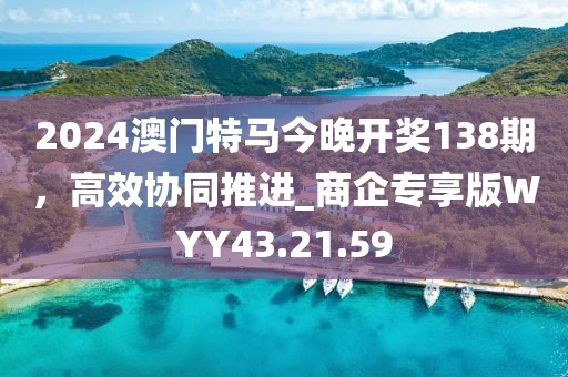 2024澳门特马今晚开奖138期，高效协同推进_商企专享版WYY43.21.59