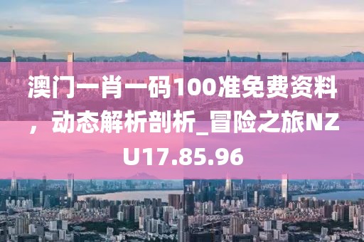 澳门一肖一码100准免费资料，动态解析剖析_冒险之旅NZU17.85.96