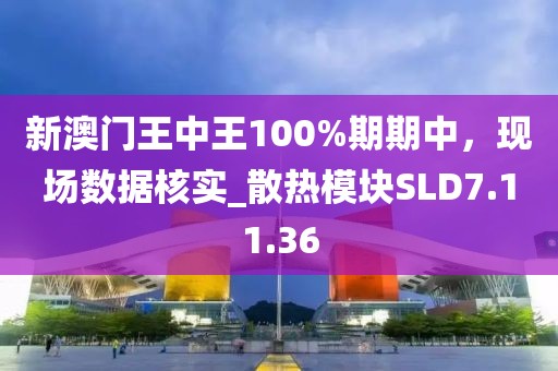 新澳门王中王100%期期中，现场数据核实_散热模块SLD7.11.36