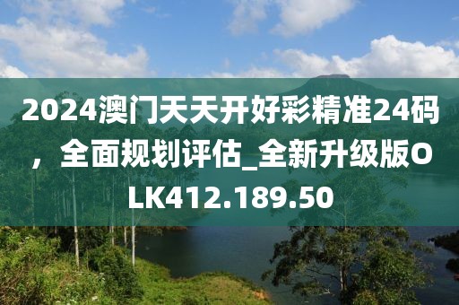 2024澳门天天开好彩精准24码，全面规划评估_全新升级版OLK412.189.50
