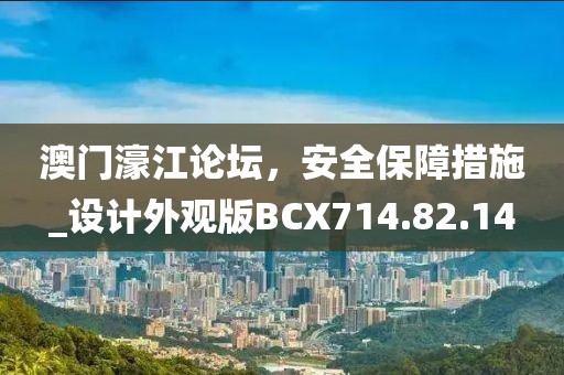 澳门濠江论坛，安全保障措施_设计外观版BCX714.82.14