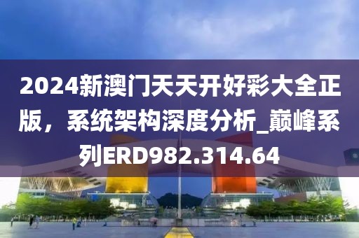 2024新澳门天天开好彩大全正版，系统架构深度分析_巅峰系列ERD982.314.64