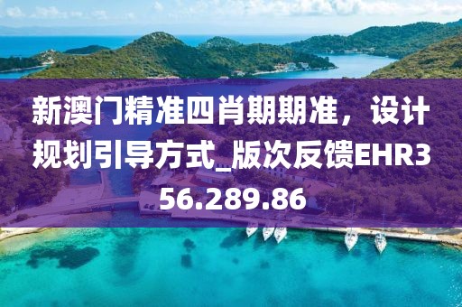 新澳门精准四肖期期准，设计规划引导方式_版次反馈EHR356.289.86