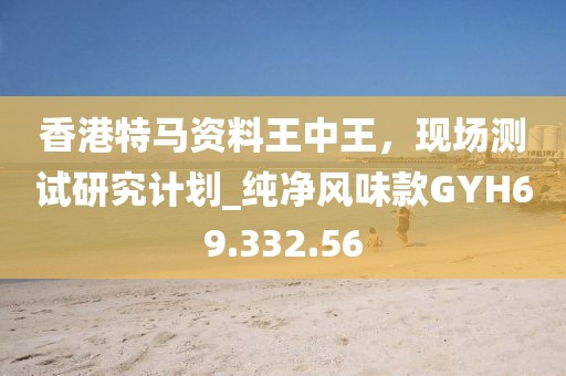 香港特马资料王中王，现场测试研究计划_纯净风味款GYH69.332.56