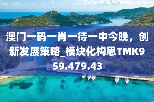 澳门一码一肖一待一中今晚，创新发展策略_模块化构思TMK959.479.43