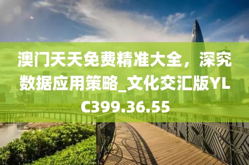澳门天天免费精准大全，深究数据应用策略_文化交汇版YLC399.36.55