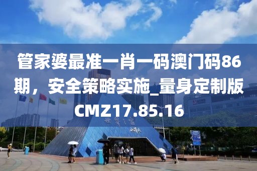 管家婆最准一肖一码澳门码86期，安全策略实施_量身定制版CMZ17.85.16