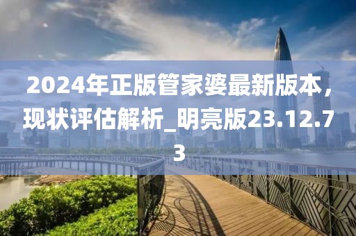 2024年正版管家婆最新版本，现状评估解析_明亮版23.12.73