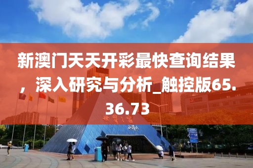 新澳门天天开彩最快查询结果，深入研究与分析_触控版65.36.73