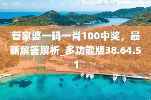 管家婆一码一肖100中奖，最新解答解析_多功能版38.64.51