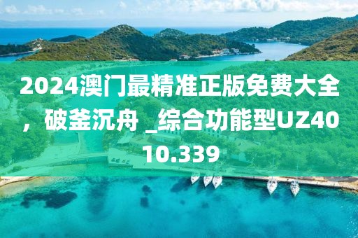 2024澳门最精准正版免费大全，破釜沉舟 _综合功能型UZ4010.339