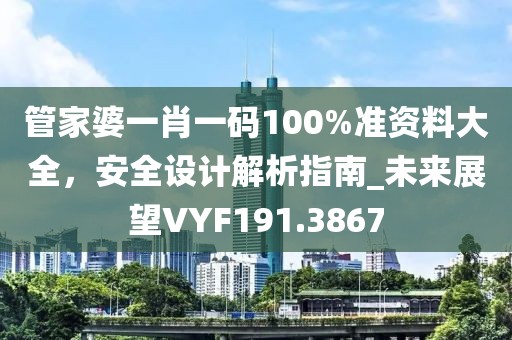 管家婆一肖一码100%准资料大全，安全设计解析指南_未来展望VYF191.3867