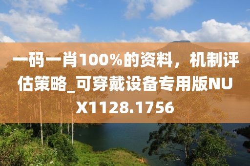 一码一肖100%的资料，机制评估策略_可穿戴设备专用版NUX1128.1756