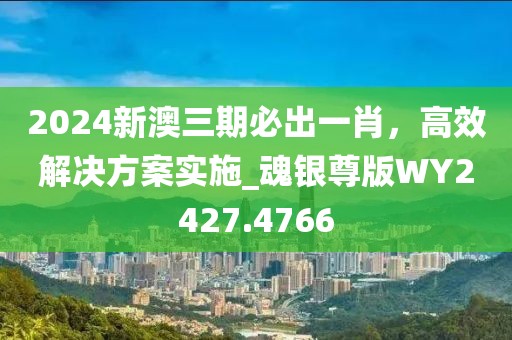 2024新澳三期必出一肖，高效解决方案实施_魂银尊版WY2427.4766