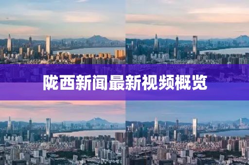陇西新闻最新视频概览