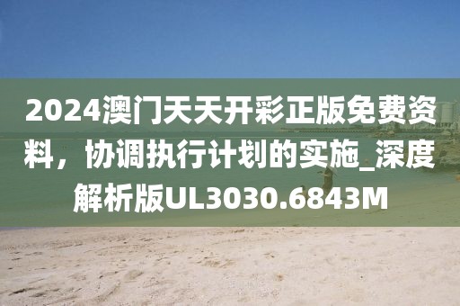 2024澳门天天开彩正版免费资料，协调执行计划的实施_深度解析版UL3030.6843M