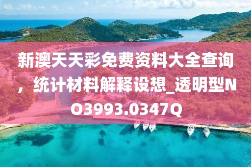 新澳天天彩免费资料大全查询，统计材料解释设想_透明型NO3993.0347Q
