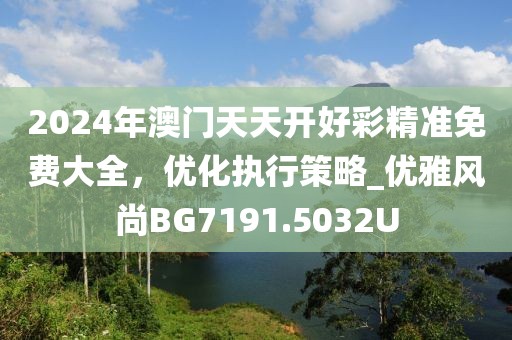 2024年澳门天天开好彩精准免费大全，优化执行策略_优雅风尚BG7191.5032U