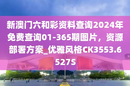 新澳门六和彩资料查询2024年免费查询01-365期图片，资源部署方案_优雅风格CK3553.6527S