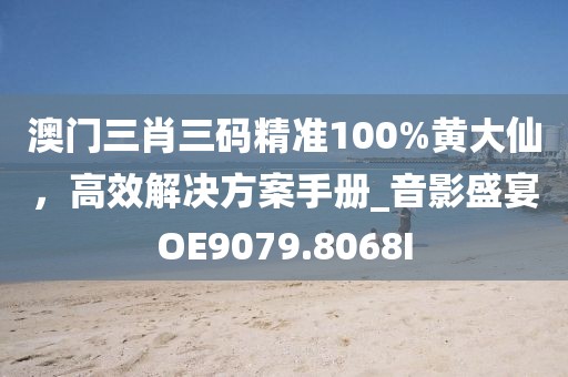 澳门三肖三码精准100%黄大仙，高效解决方案手册_音影盛宴OE9079.8068I