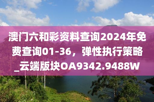 澳门六和彩资料查询2024年免费查询01-36，弹性执行策略_云端版块OA9342.9488W