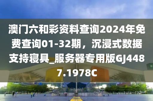 澳门六和彩资料查询2024年免费查询01-32期，沉浸式数据支持寝具_服务器专用版GJ4487.1978C