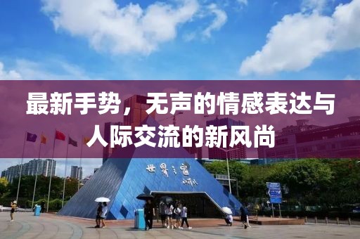 最新手势，无声的情感表达与人际交流的新风尚
