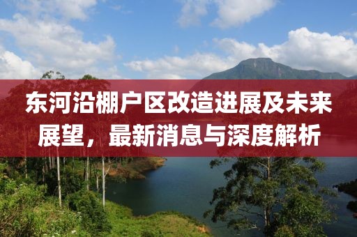 东河沿棚户区改造进展及未来展望，最新消息与深度解析