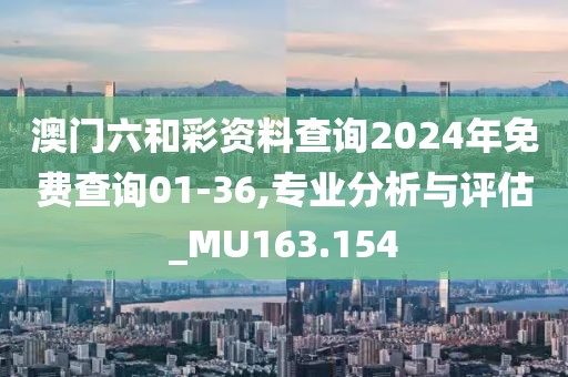 澳门六和彩资料查询2024年免费查询01-36,专业分析与评估_MU163.154