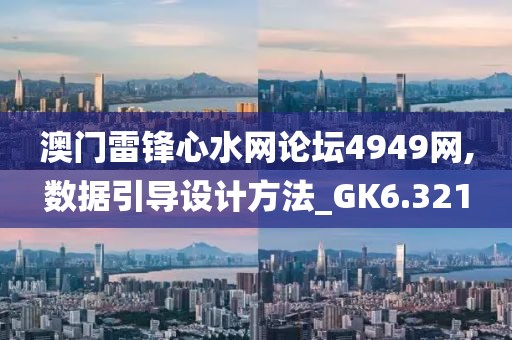 澳门雷锋心水网论坛4949网,数据引导设计方法_GK6.321