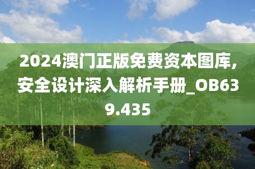 2024澳门正版免费资本图库,安全设计深入解析手册_OB639.435