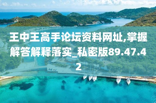 王中王高手论坛资料网址,掌握解答解释落实_私密版89.47.42