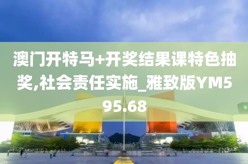 澳门开特马+开奖结果课特色抽奖,社会责任实施_雅致版YM595.68