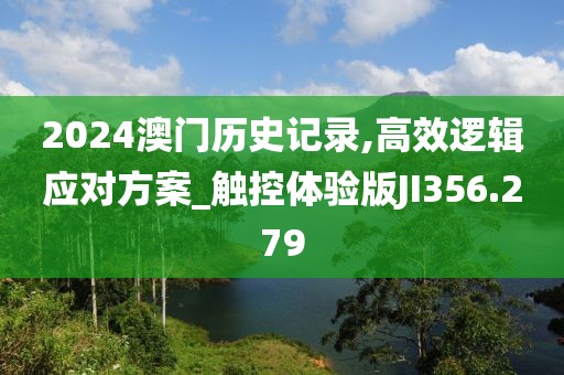 2024澳门历史记录,高效逻辑应对方案_触控体验版JI356.279