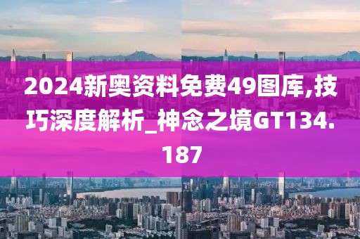 2024新奥资料免费49图库,技巧深度解析_神念之境GT134.187